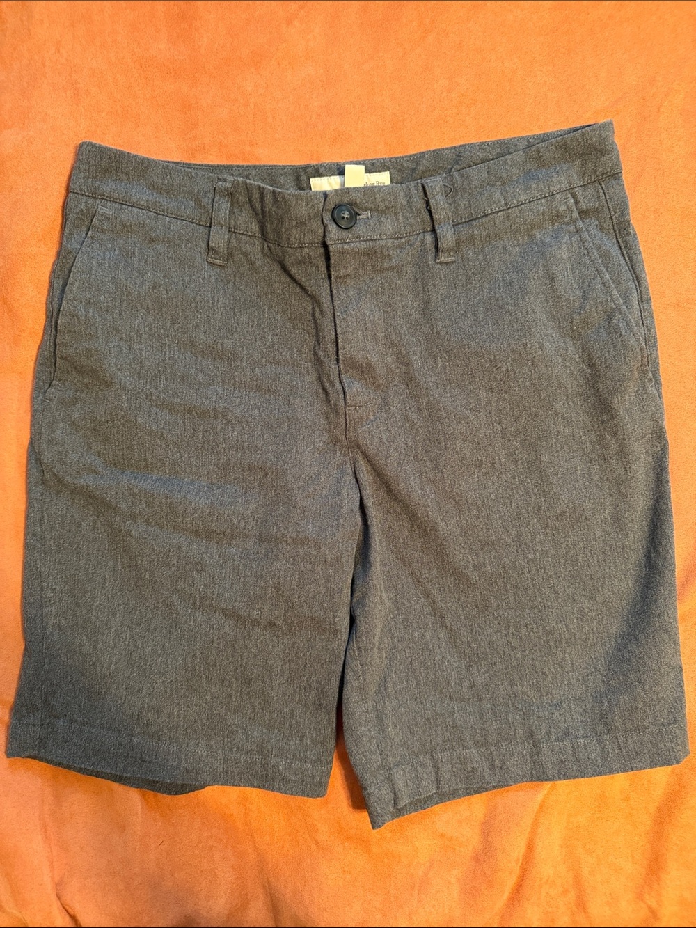 Hawker Rye Men’s Heather Grey Shorts
